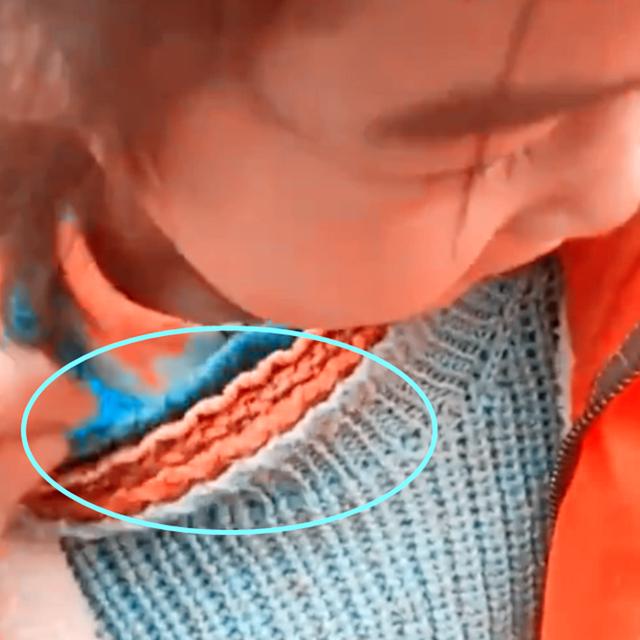 担心孙女生病感冒，奶奶给孙女穿成这样，网友：真的是亲奶奶