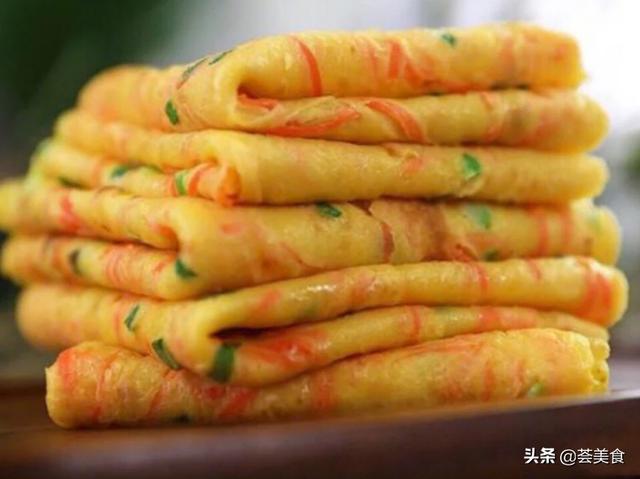 10分钟一份健康早餐，松软胡萝卜饼，每天多睡半小时