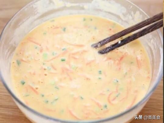 10分钟一份健康早餐，松软胡萝卜饼，每天多睡半小时