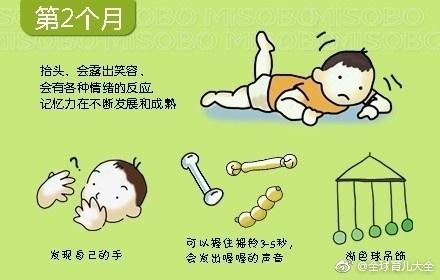 《珍藏版》宝宝0-3岁婴幼儿心理动力发展图！建议宝妈们收藏！