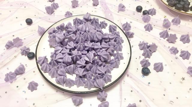 蓝莓溶豆的做法