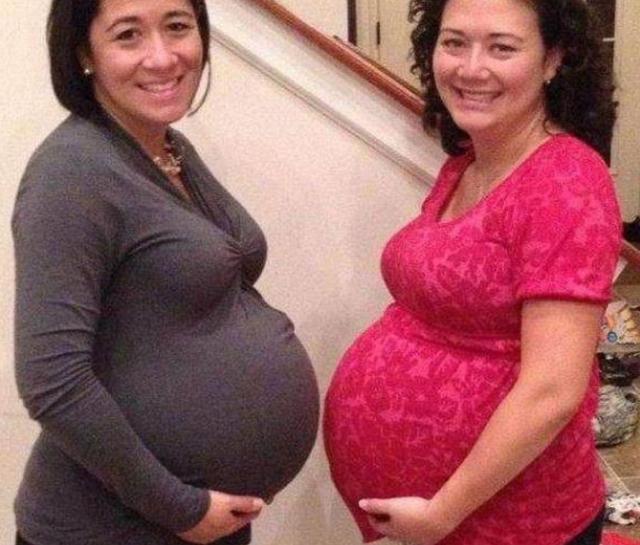 姐妹俩同时怀上一个男人的孩子，同日产下2对双胞胎