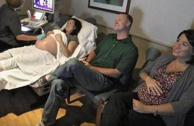 姐妹俩同时怀上一个男人的孩子，同日产下2对双胞胎