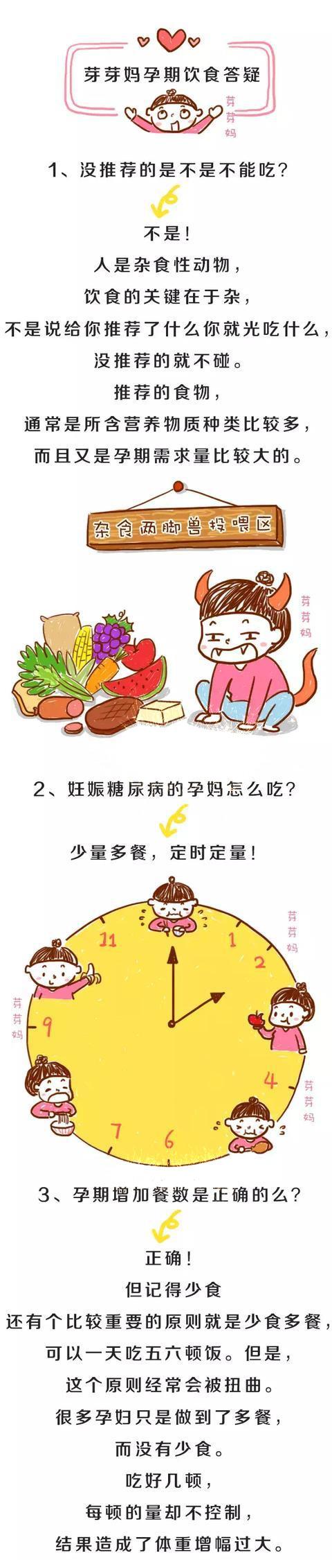 孕期最详细的饮食指南：按照这篇吃，营养够还不长肉！