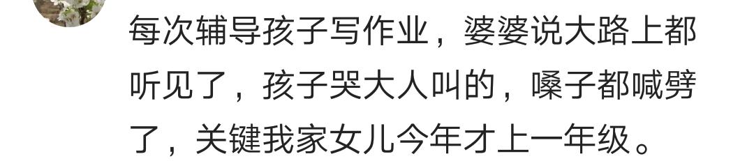 辅导孩子作业到崩溃，孩子他爸说“写吧，随便写，想写啥就写啥”