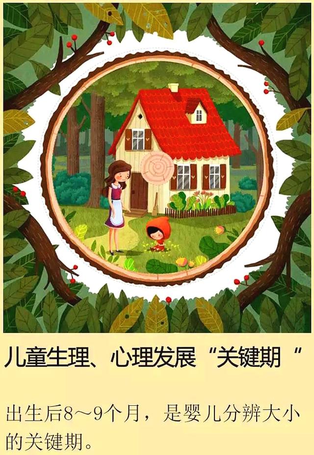 儿童生理心理发展“关键期”