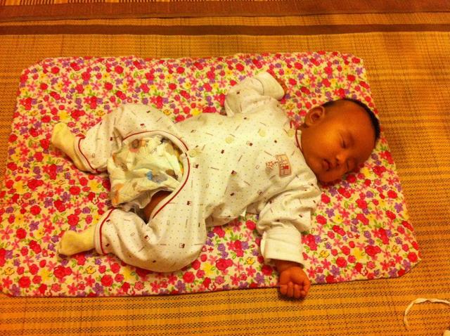 宝贝成长记录——第四月