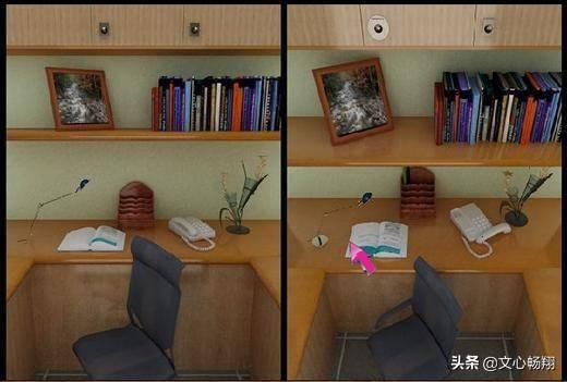 6张看图找茬，右脑发达的朋友10分钟内能全部找齐，你呢？