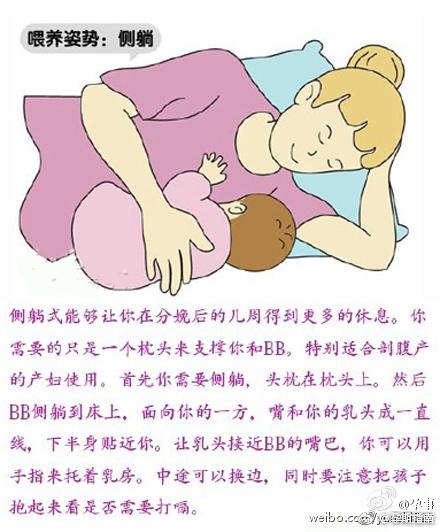 母乳喂养的姿势图解，为了宝宝的健康，准妈妈应该看