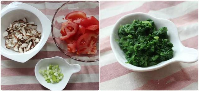 粗粮辅食，帮宝宝调理消化系统——番茄香菇青菜面