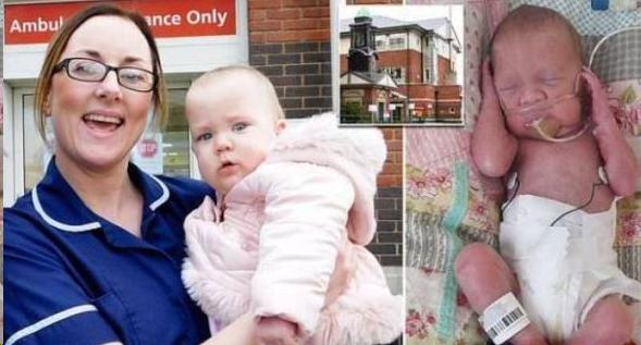 女老师每周工作80小时不知已怀孕 直到自己刚生下孩子