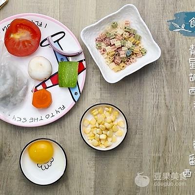 #精品菜谱挑战赛#番茄虾仁星星面