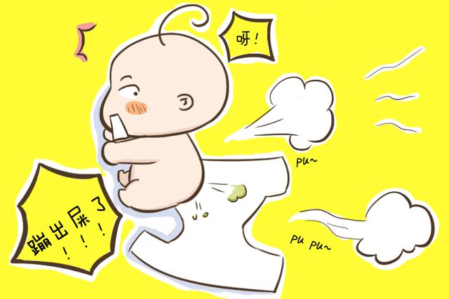 宝宝放屁哭闹，屁臭又或是蹦出屎都是什么原因？可能是身体在预警