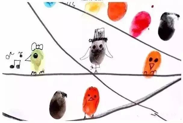 神奇美呆的手指画，手残妈妈也能秒变灵魂画手！