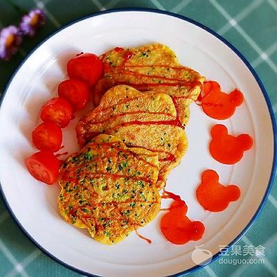 #精品菜谱挑战赛#西兰花胡萝卜蛋饼?????宝宝辅食