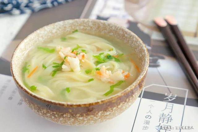 自制爽滑面条 宝宝辅食食谱
