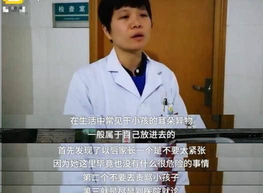 小女孩误将绿豆塞入耳朵，过几天竟发芽了，网友：我儿子塞决明子