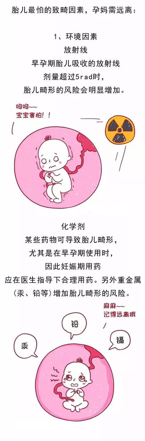 哪些因素会导致胎儿畸形？
