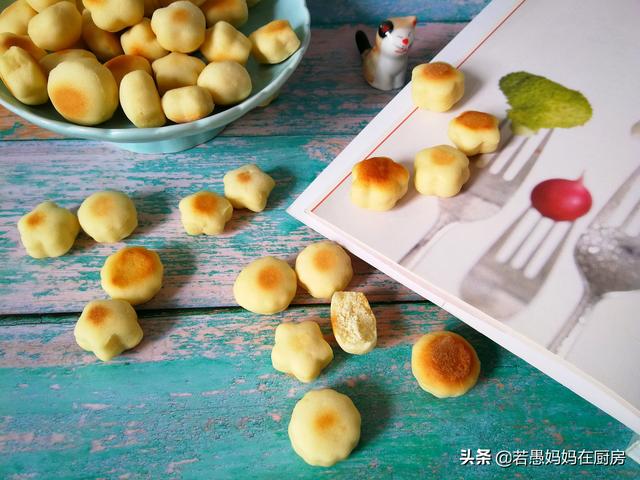 不加水和油，教你做孩子爱吃的山药小馒头，一个平底锅就搞定