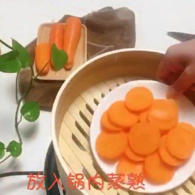 好吃的宝宝辅食系列～胡萝卜溶豆，是不是很有食欲呀