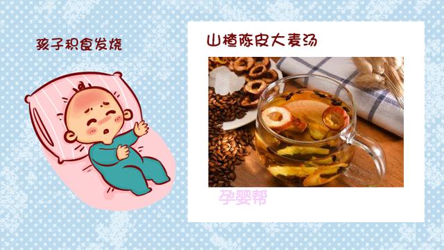 孩子发烧先别急着吃药，分清种类，这几份食谱也很管用
