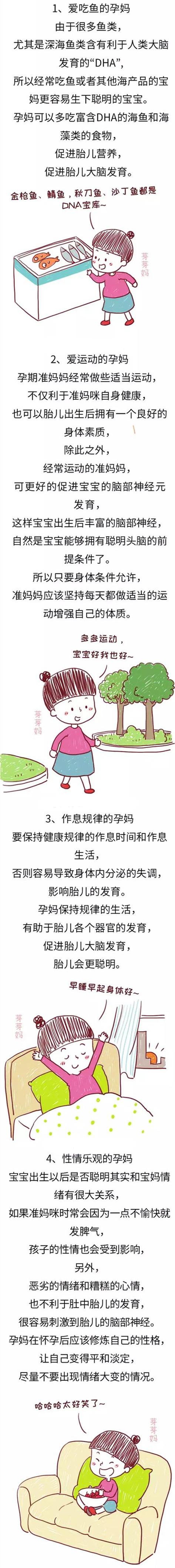 这5类孕妈生出的宝宝，大多数智商都很高，有你吗？
