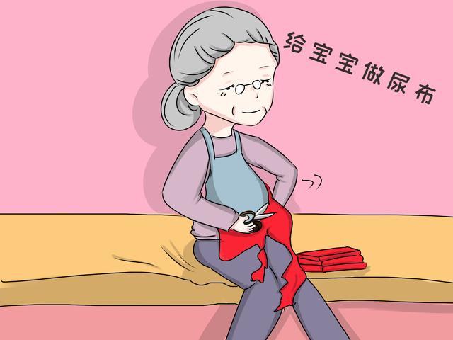 婆婆打算用旧衣服给孩子当尿布，宝妈难为情，婆婆的话让她反思