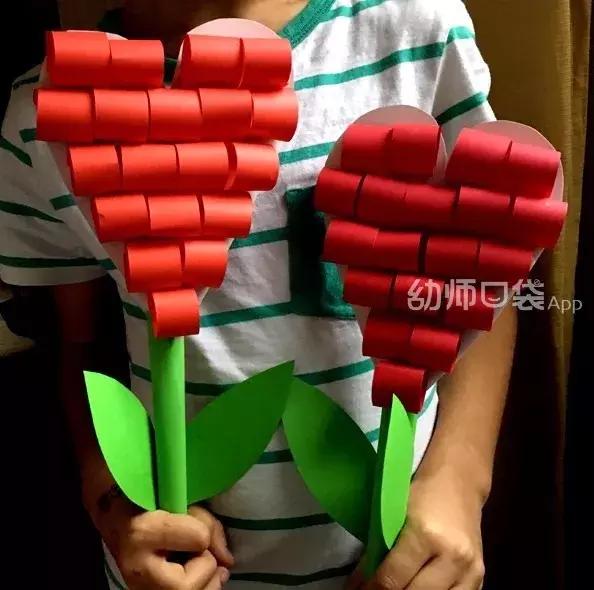 这么好看的妇女节手工居然是孩子做的，我也想要！