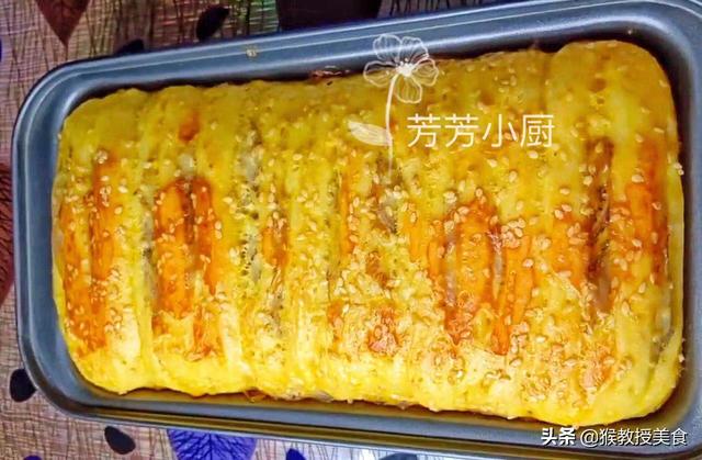 1碗玉米面2根香蕉，不用烤箱照样做面包，香甜松软，孩子超喜欢吃