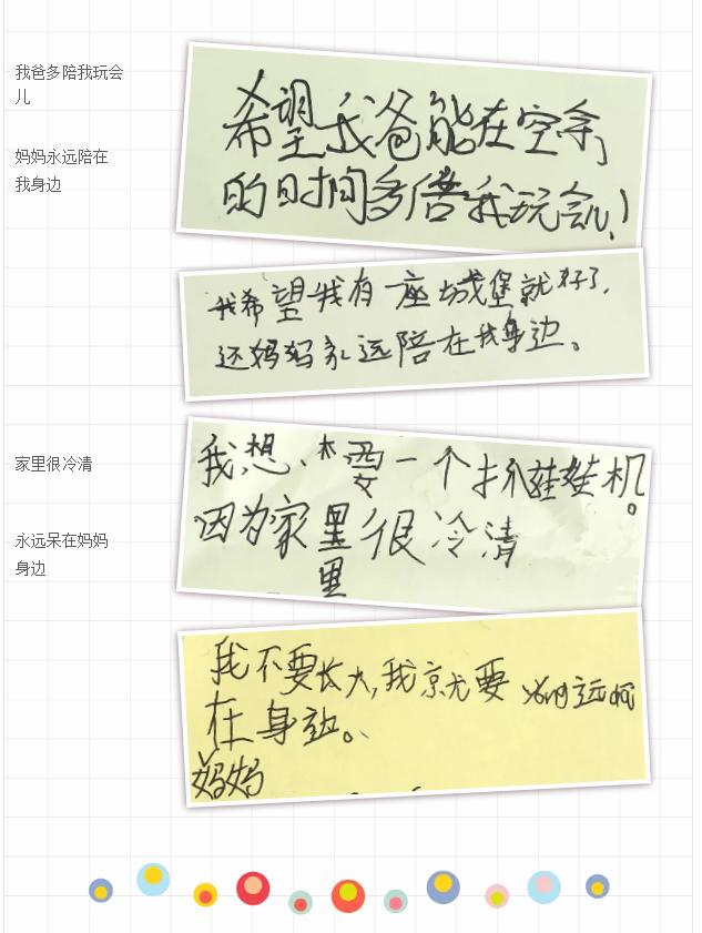 7岁孩子心声：希望爸爸妈妈以后不吵架，爸爸不再看手机了…