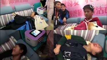 60名中学生体验分娩之痛，有人尖叫“妈妈我爱你”