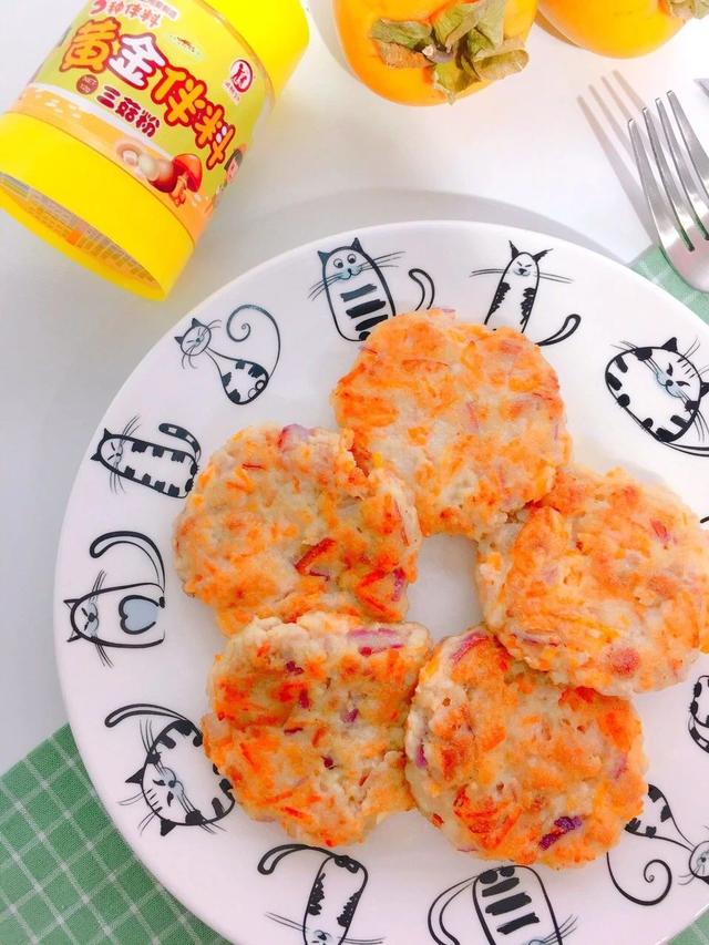 豆腐肉饼入口松嫩，宝宝超级喜欢吃，补钙好消化
