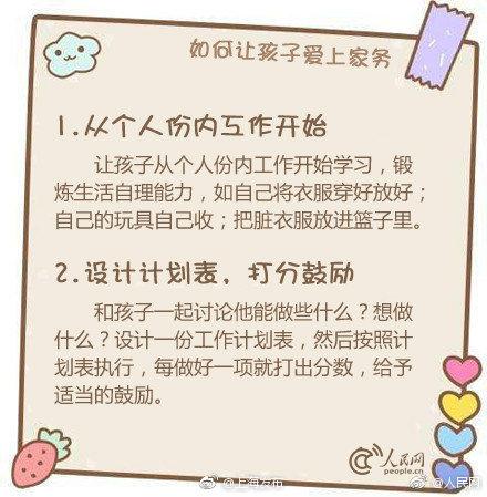 培养动手和自主能力！儿童家务年龄对照表奉上