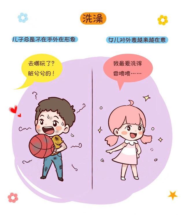 养儿子和养女儿的区别，戳中你的心了吗？
