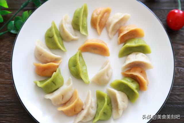 3色袖珍饺子香嫩美味，2岁宝宝一口一个连吃20个，值得收藏
