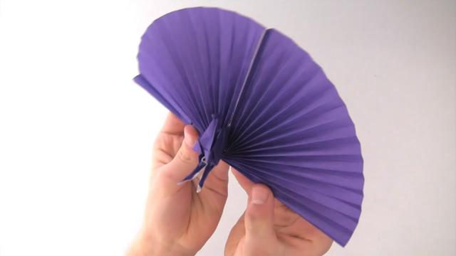 纸孔雀的制作方法，按照步骤学习，孩子们也能轻松学会（图解）