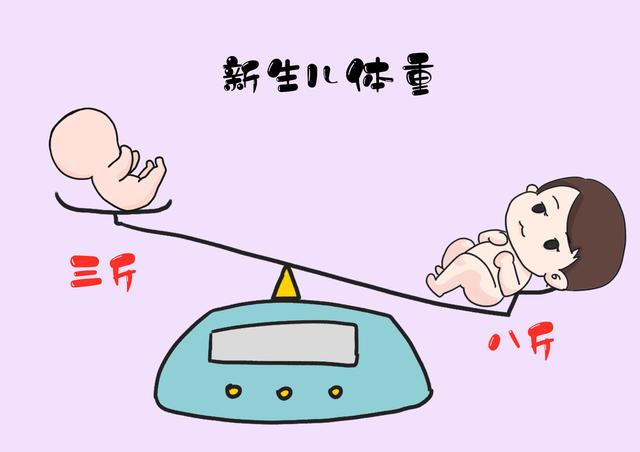 新生儿出生后，体重是反应健康的标准，3斤、5斤、8斤概念不同！