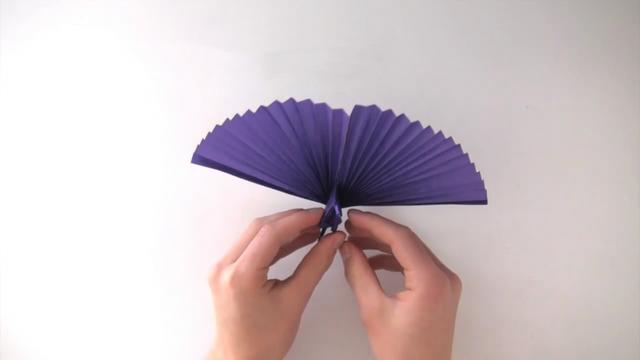 纸孔雀的制作方法，按照步骤学习，孩子们也能轻松学会（图解）