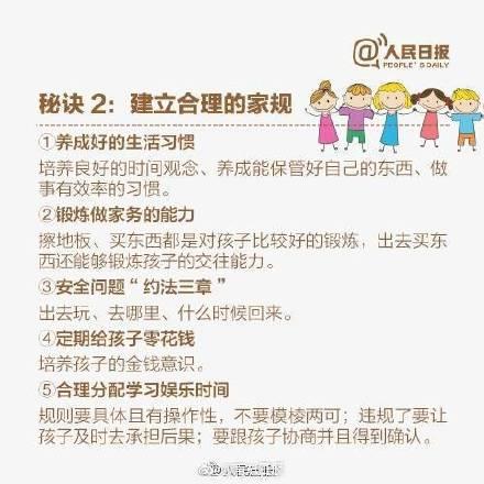 培养孩子自控力的8个秘诀,父母必看!