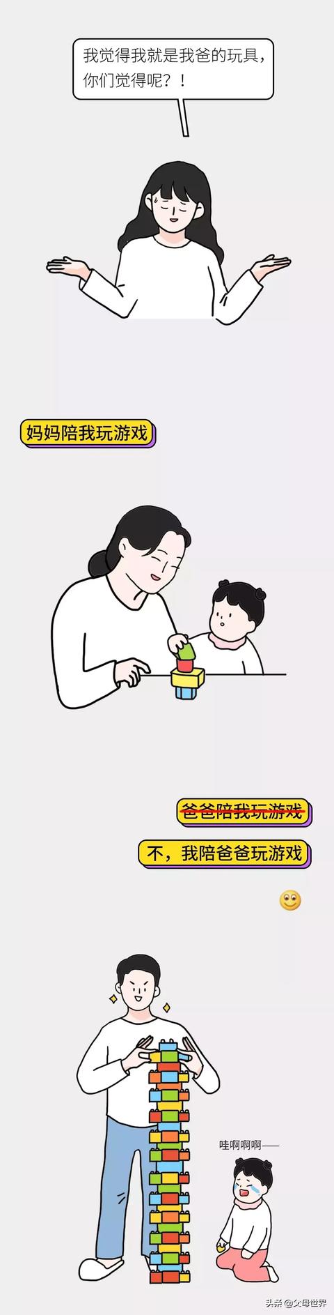 同一个世界同一个爸！哈哈哈哈哈哈~太真实了！最后泪目~