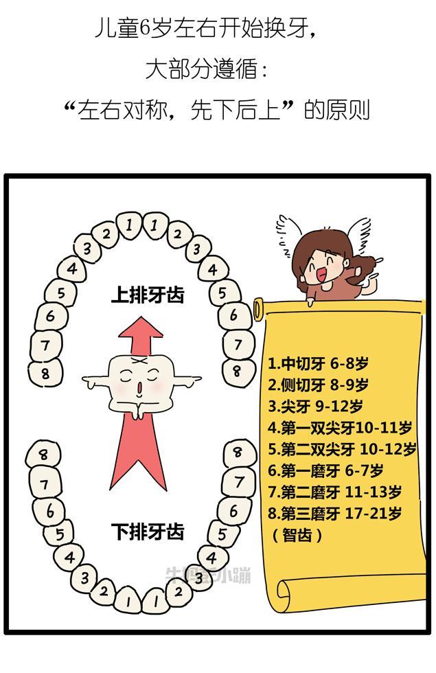 乳牙滞留、贼牙横生，宝宝换牙路上的那些闹心事