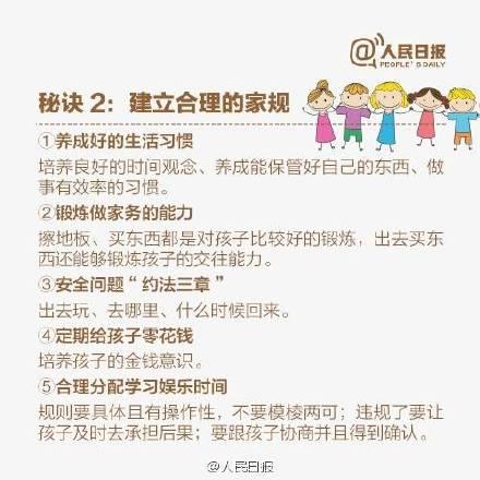 人民日报：培养孩子“自控力”的8个秘诀！