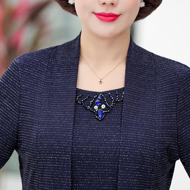 刚刚流行一女装，叫”高级妈妈装“，母亲节送妈妈首选，高雅减龄