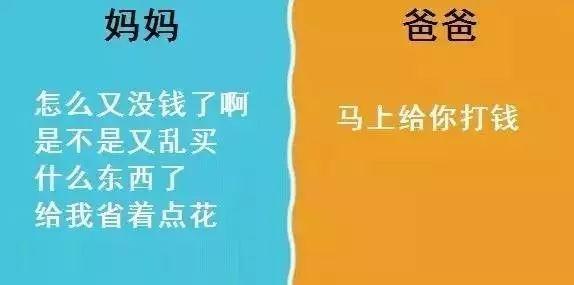 爸爸和妈妈的区别……无力反驳