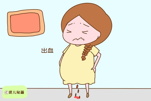孕妇身体有类似变化，可能已经动了胎气，莫大意