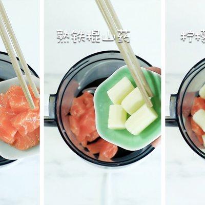 手残党必学菜谱之三文鱼蔬菜条