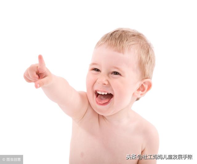 小宝宝学说话，这个手势出现是绝佳训练时机