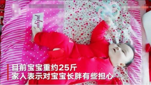 6个月大的宝宝手臂长得像米其林轮胎，网友：这才是真正的婴儿肥