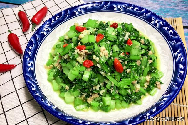 清明吃这菜正鲜，孩子抢着吃，开胃下饭，一顿多吃两碗饭，比肉香