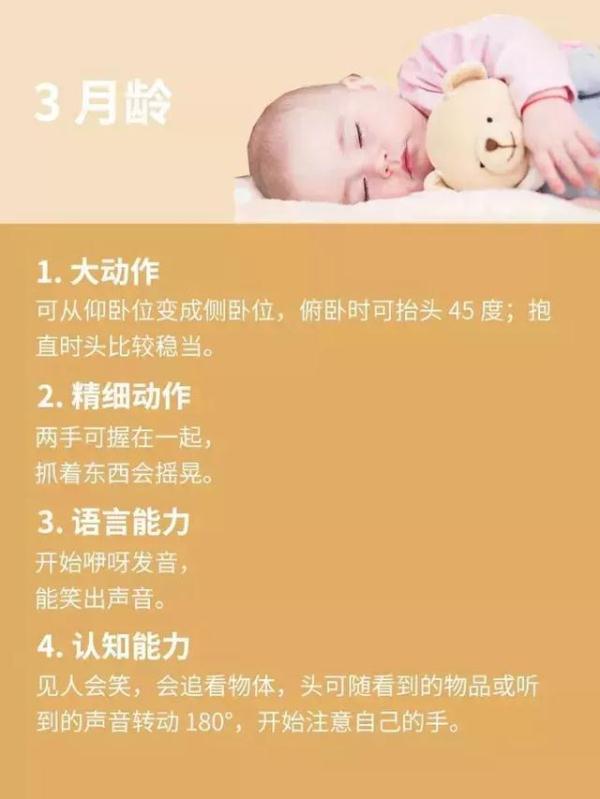 宝宝0到1岁发育几个月抬头、独坐、站立、行走，看完就懂啦
